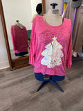 Pink Christmas Tee