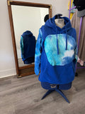 Upcycled Blue Sweatshirt - medium