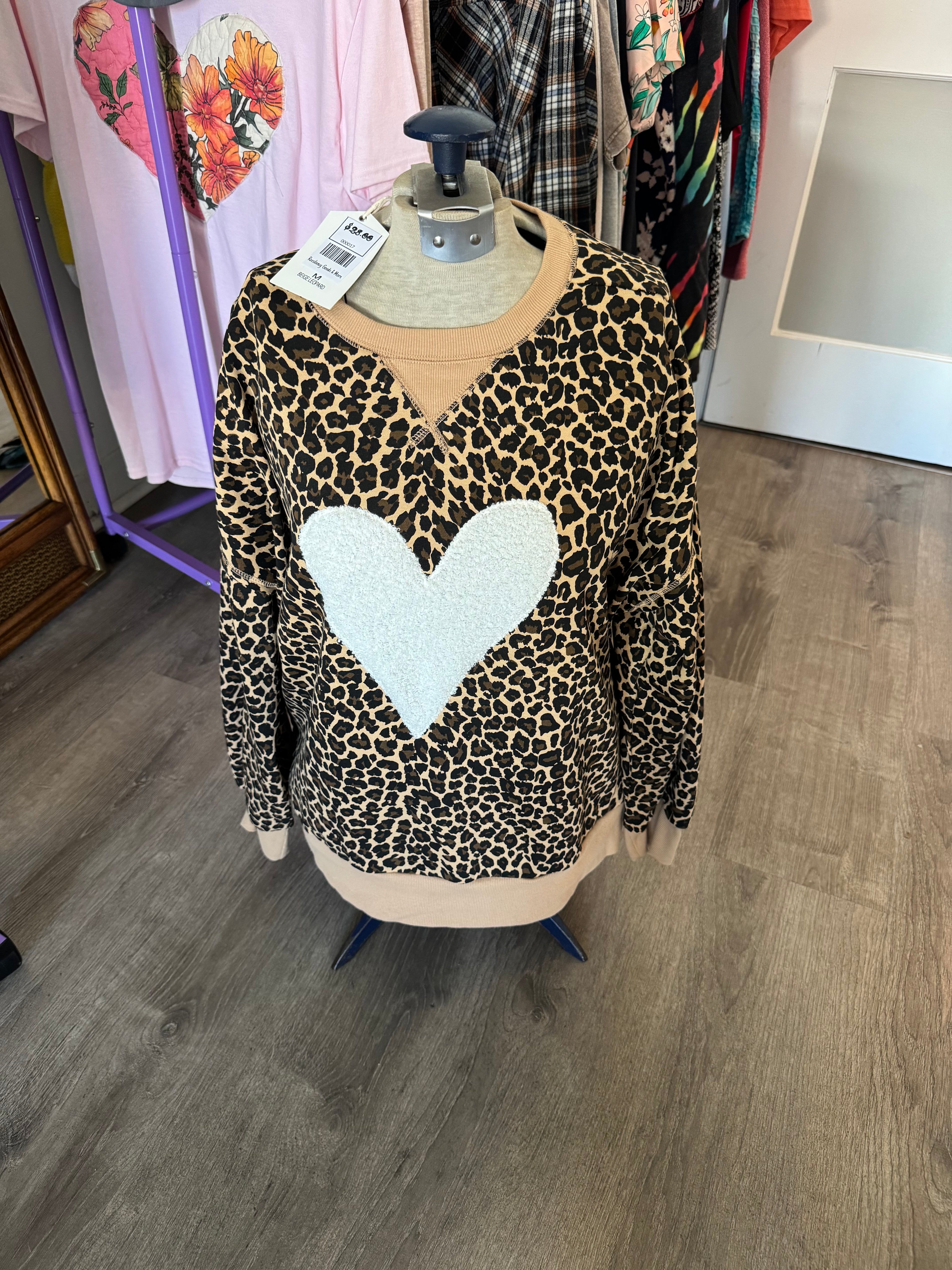 Leopard Sweatshirt - medium