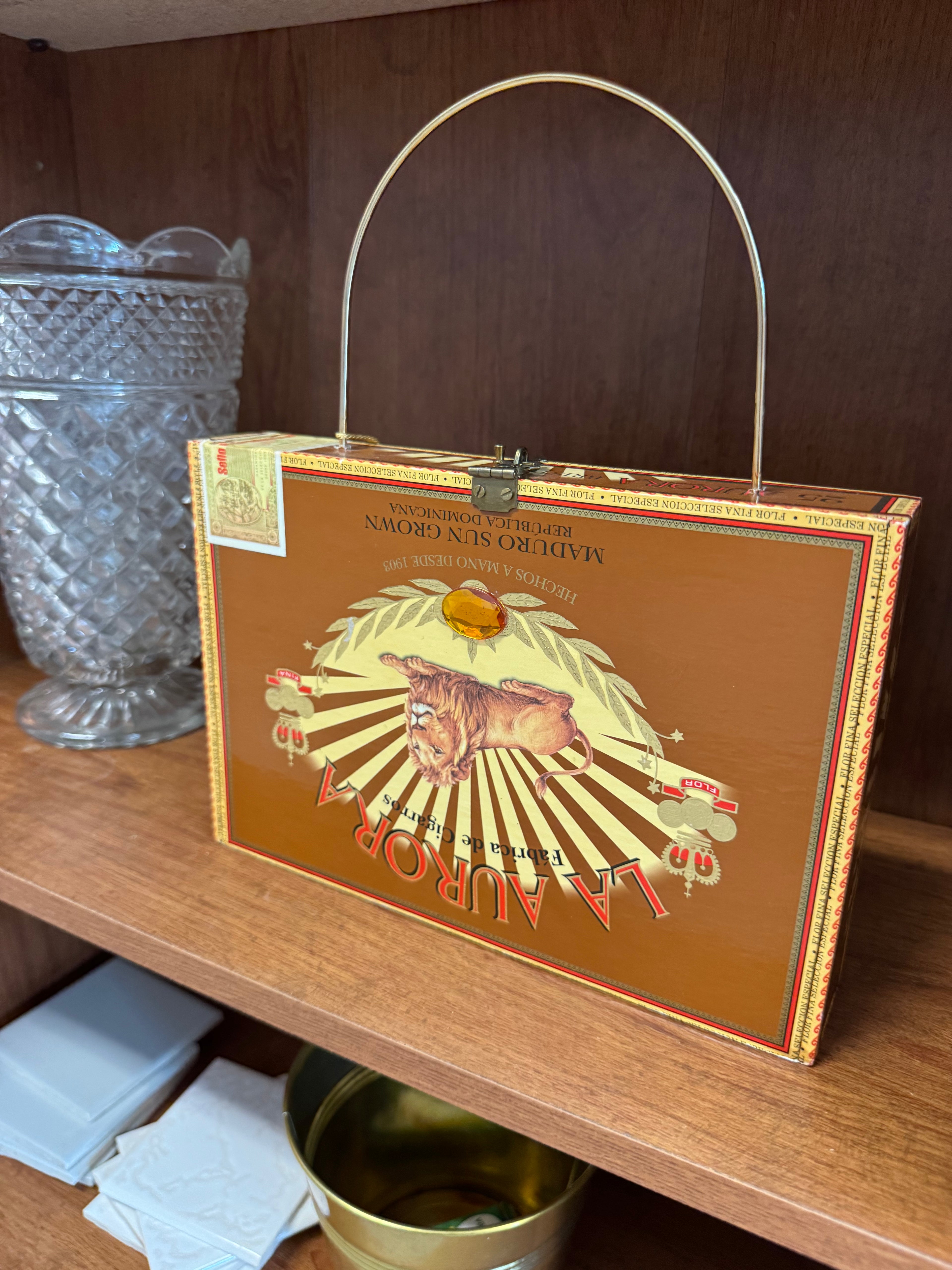 Unique Vintage Cigar Box